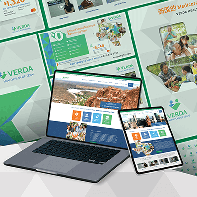 Collage of advertising campaign performed for Credit Union of Southern California California